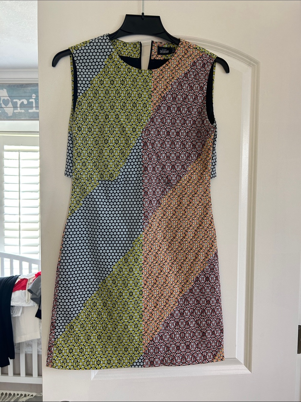 kate spade Multi-Color Sleeveless Patterned Mini Dress